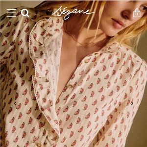 Sezane Chloe shirt